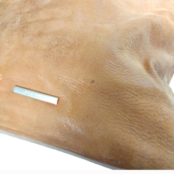 Brahmin Retired Harlow Tan Rosario Drawstring Bag - Picture 6 of 15